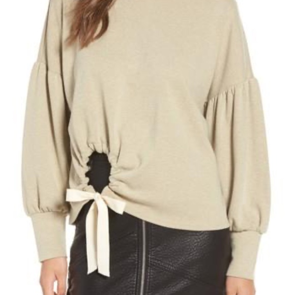 June & Hudson Sweatshirt L Sage - Picture 1 of 8